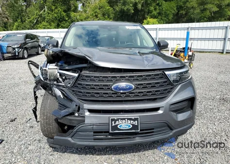 2021 Ford Explorer z USA, uszkodzony, nr VIN 1FMSK7BHXMGB57283